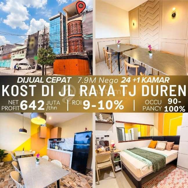 Dijual Rumah Kost di Jl Tanjung Duren Raya, Tanjung Duren, Kec. Grogol Petamburan, Jakarta Barat