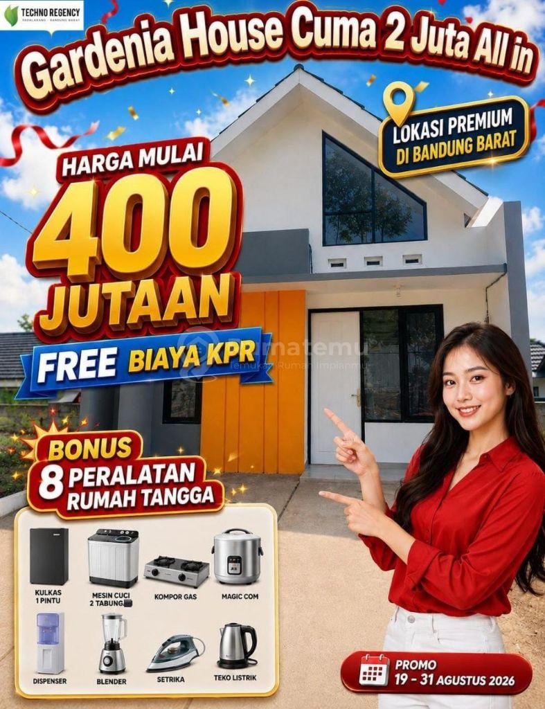 Rumah DP 0 Padalarang Bandung Barat