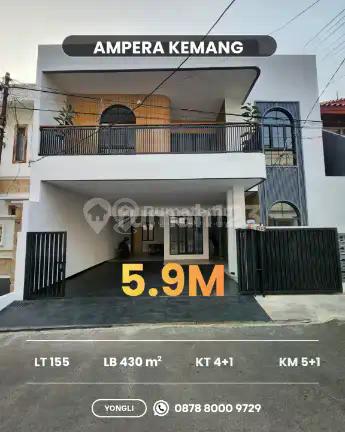Rumah Baru Ampera Kemang Jakarta Selatan
