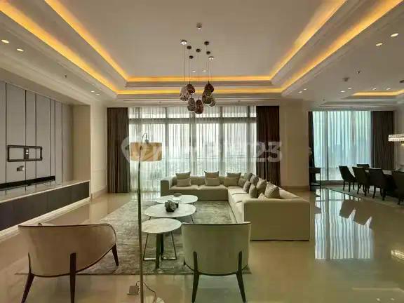 Disewakan Raffles Residences 4+1Br Fully Furnished