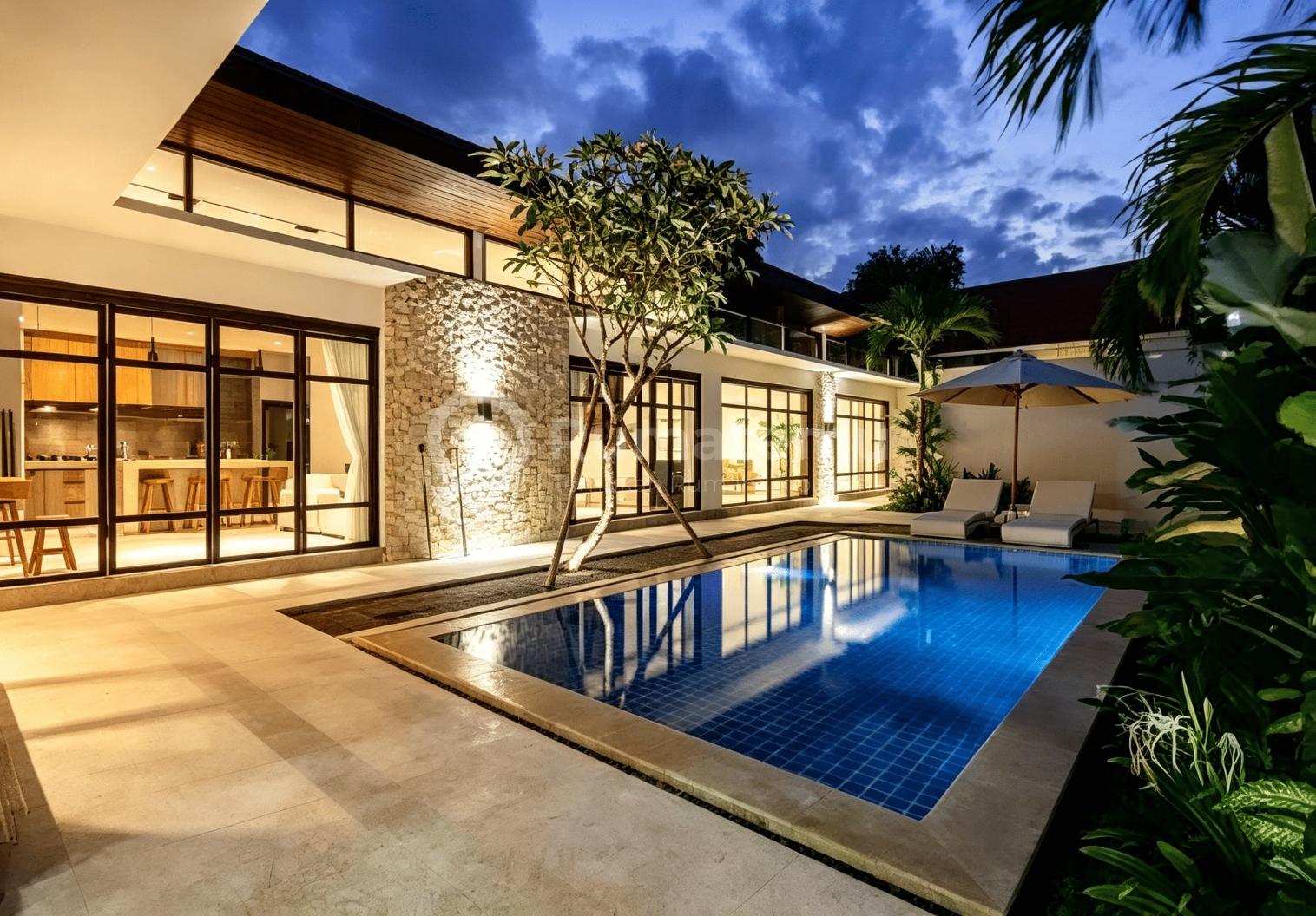 Beautyfull 3 B R Villa Ready For Rent In Umalas Bali