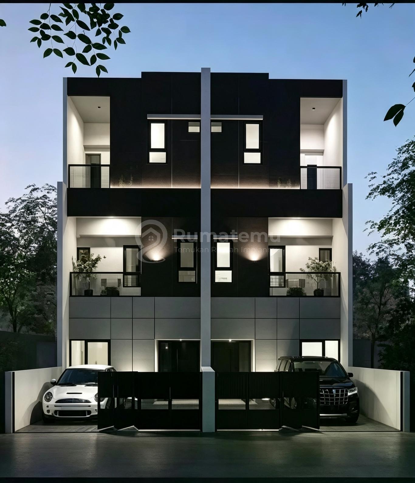 Rumah Baru 3 Lantai Di Kavling Dki Meruya Kebon Jeruk Jakarta Barat