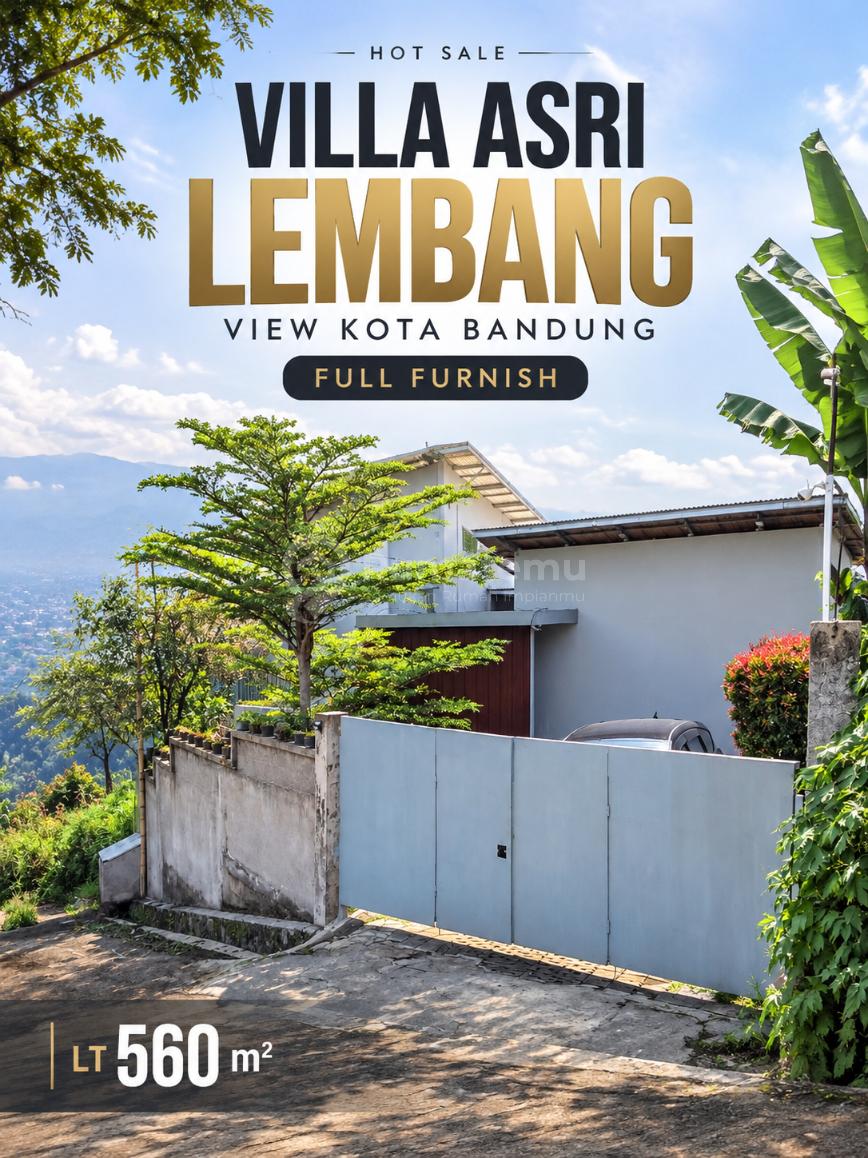 Rumah Villa Asri Minimalis Lembang Bsndung Barat 