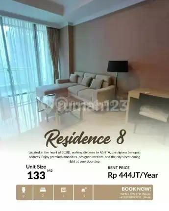 Disewakan 2Br Residence Senopati, Luxury Living At Scbd Doorstep