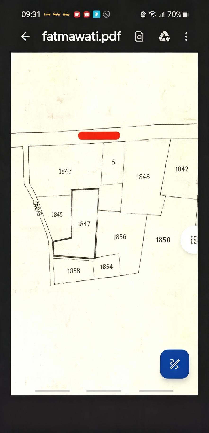 Rumah Hitung Tanah, Cocok Invest/Indekos, 300 Meter ke Jln Fatmawati Raya dan 700 Meter ke MRT Haji Nawi
