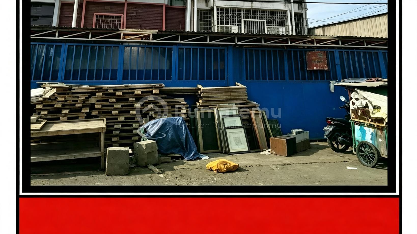 Di Jual Ruko Gandeng 4 Lantai Aset Bank di Jl. Kampung Gusti , Pejagalan,Penjaringan, Jakarta Utara.