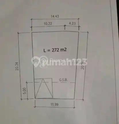 Dijual Kavling Di Aruna, Renata, Alam Sutera, Dekat Binus , Barat