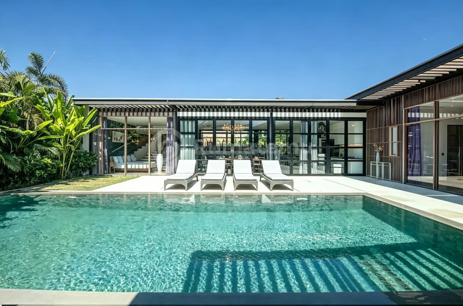 Ready For Rent 5 B R Beautyfull Villa In Pererenan Bali