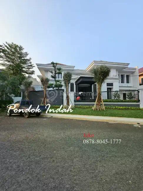 For Sale:  Rumah Baru Super Mewah Area V V I P Pondok Indah, Jakarta Selatan