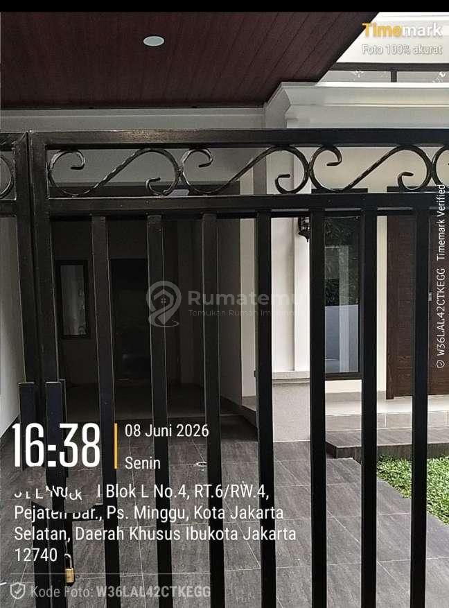 Jual Rumah Komplek Klasik Minimalis di Area Pejaten Barat, Pasar Minggu, Jakarta Selatan