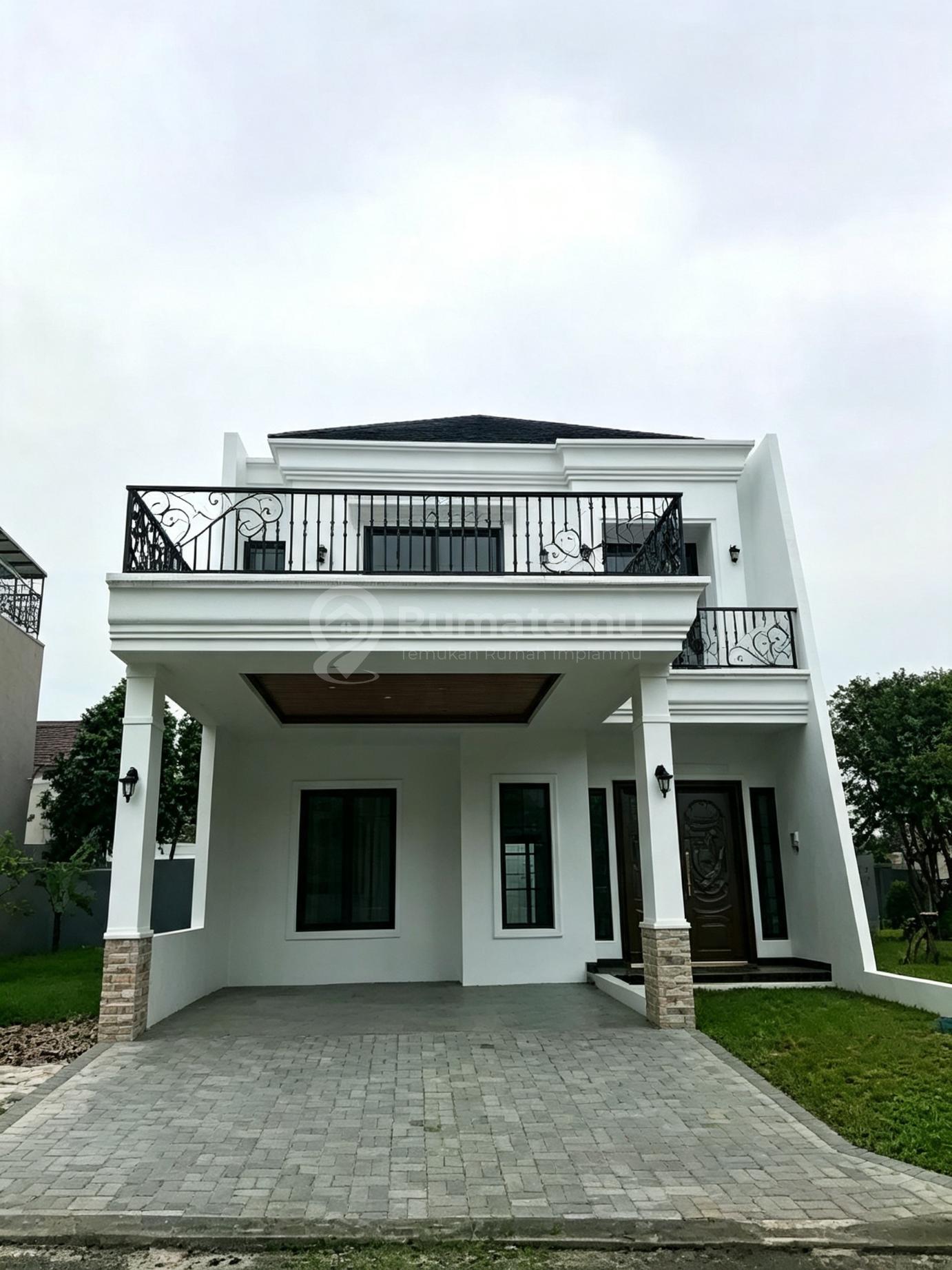Dijual Rumah Desain Klasik Mewah di Icon Cosmo BSD