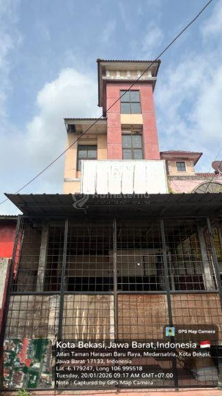 Ruko 3 Lantai Murah Lokasi Strategis di Taman Harapan Baru Bekasi