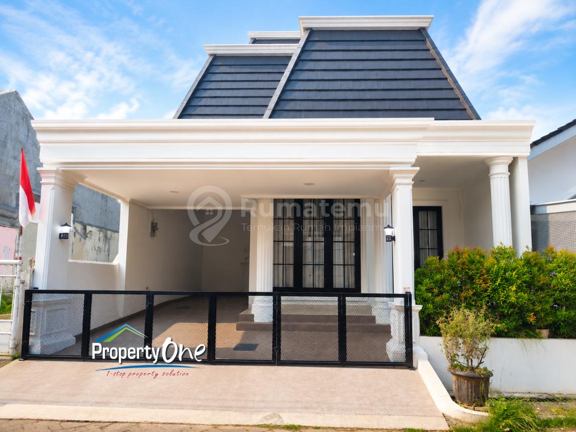 Jual Rumah Model American Classic 2 Lantai di Bintaro, Taman Belakang Luas & SHM, Dekat KRL Jurangmangu, CBD Bintaro, RS, Tol JORR & Fasilitas Umum Lainnya