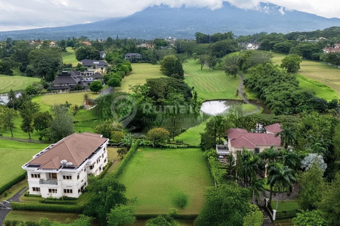 Tanah Kavling Nempel Lapangan Golf dan View Gunung Salak Rancamaya Bogor