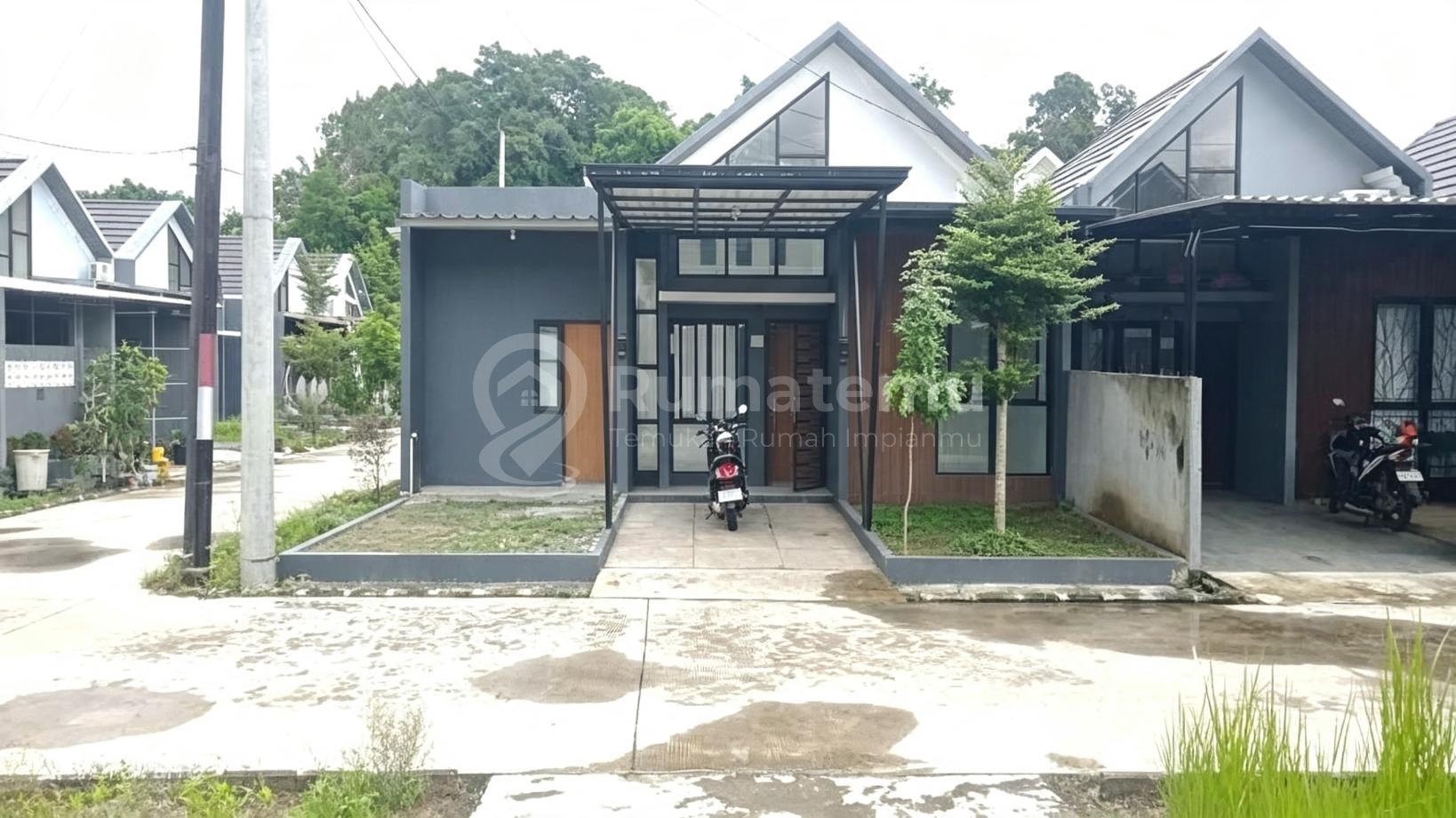 Jual rumah cluster baru sudah renov hampir full bangunan di Grand Tenjo Residences, Cilaku
