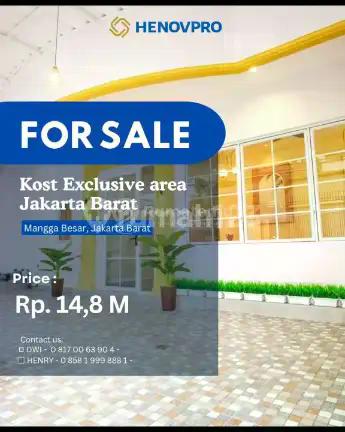 DIJUAL KOST DG ROI FANTASTIS 8-9%/ thn di Jakarta Barat.