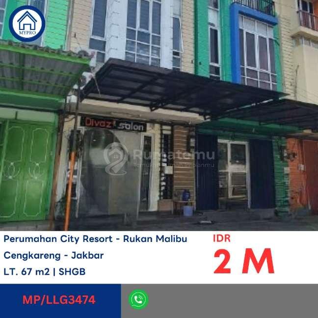 DIJUAL RUKO CITY RESORT – RUKAN MALIBU BLOK H, CENGKARENG, JAKARTA BARAT