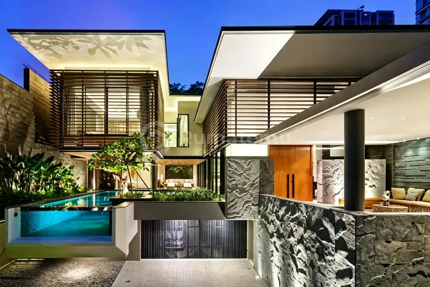 Dharmawangsa [Rumah]: Modern Minimalis Dgn Pool - Mewah