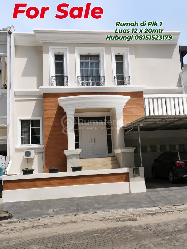 Dijual Rumah Cluster Florence Pik 1!