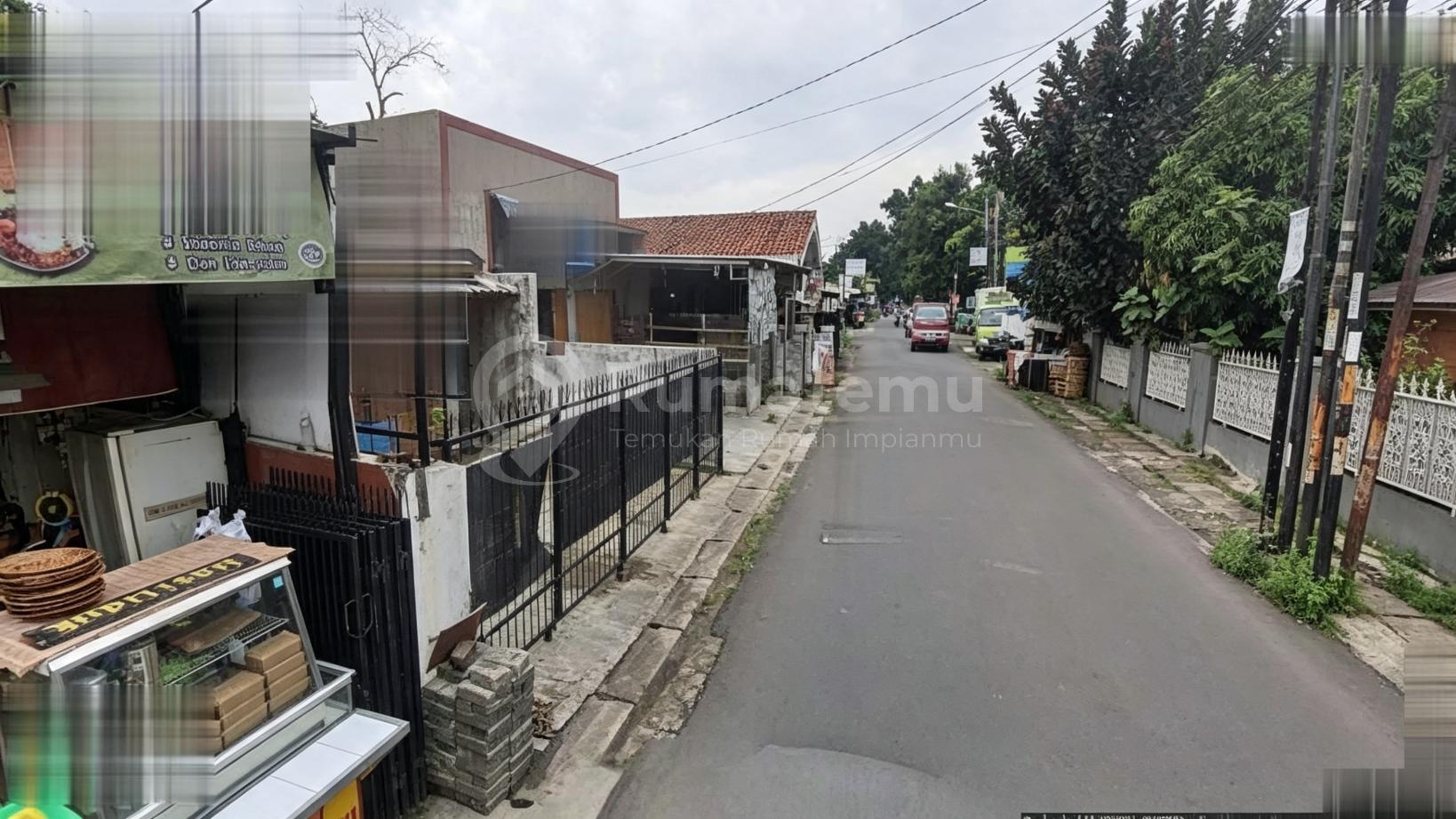 Dijual tanah komersil diatas nya terdapat ruko 1 lantai 2 pintu, dan rumah dibelakangnya di area Kelapa Dua, Tugu, Cimanggis