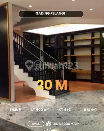 Turun Harga Rumah Gading Pelangi Kelapa Gading Full Furnished