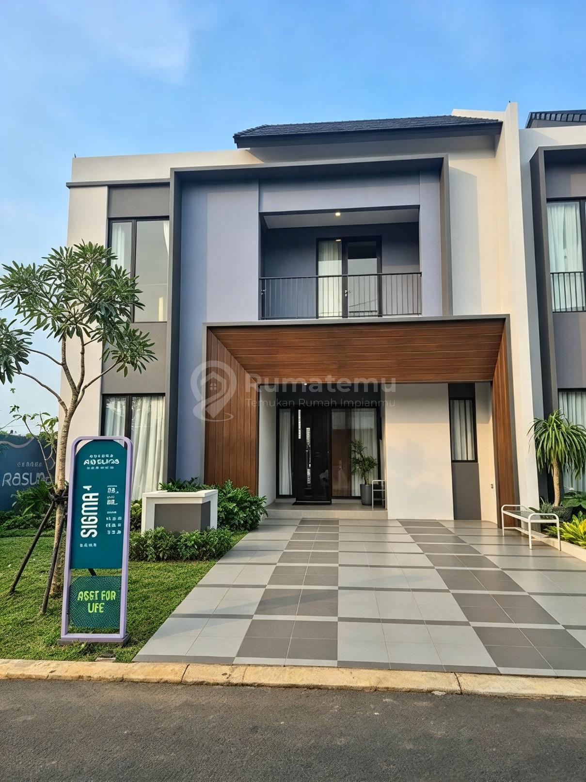 Dijual Rumah Tipe Sigma di Sutera Rasuna, Alam Sutera 2 Lokasi Strategis. Kunciran Pinang Kota Tangerang