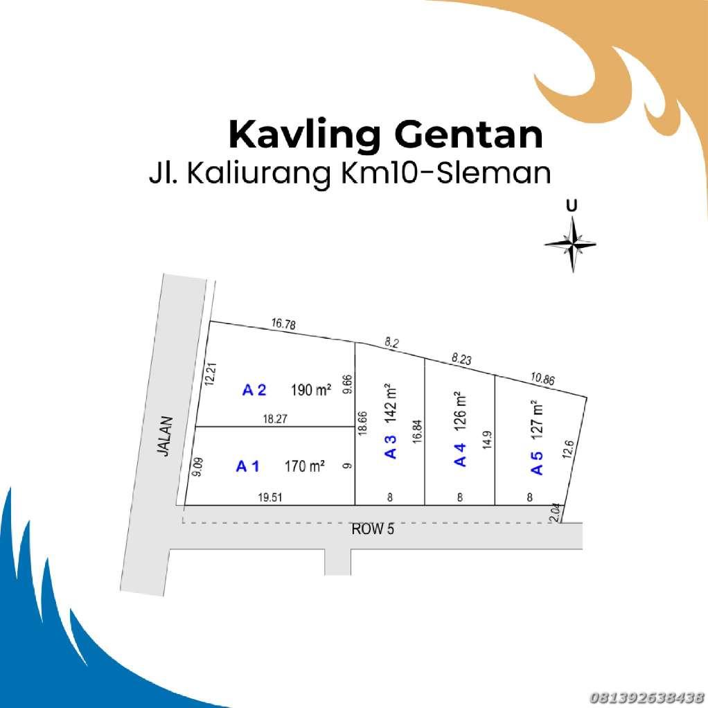 Dekat Hotel Alana Tanah Hook Cakep Antara Jakal Palagan SHM Sardonoharjo Ngaglik Sleman Dekat UII UGM