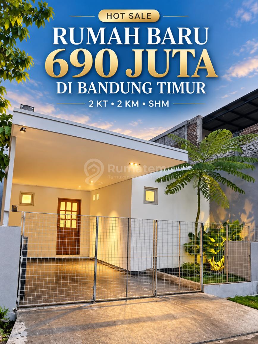 Rumah Baru Bumi Harapan Cibiru Dekat Cipadung, Cinunuk Bandung