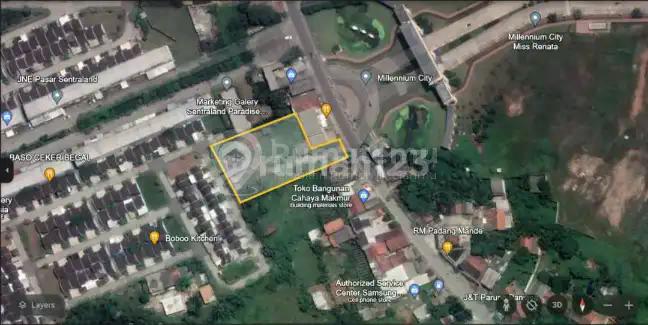 Tanah Strategis 2.583 M2 Dekat Millenium City