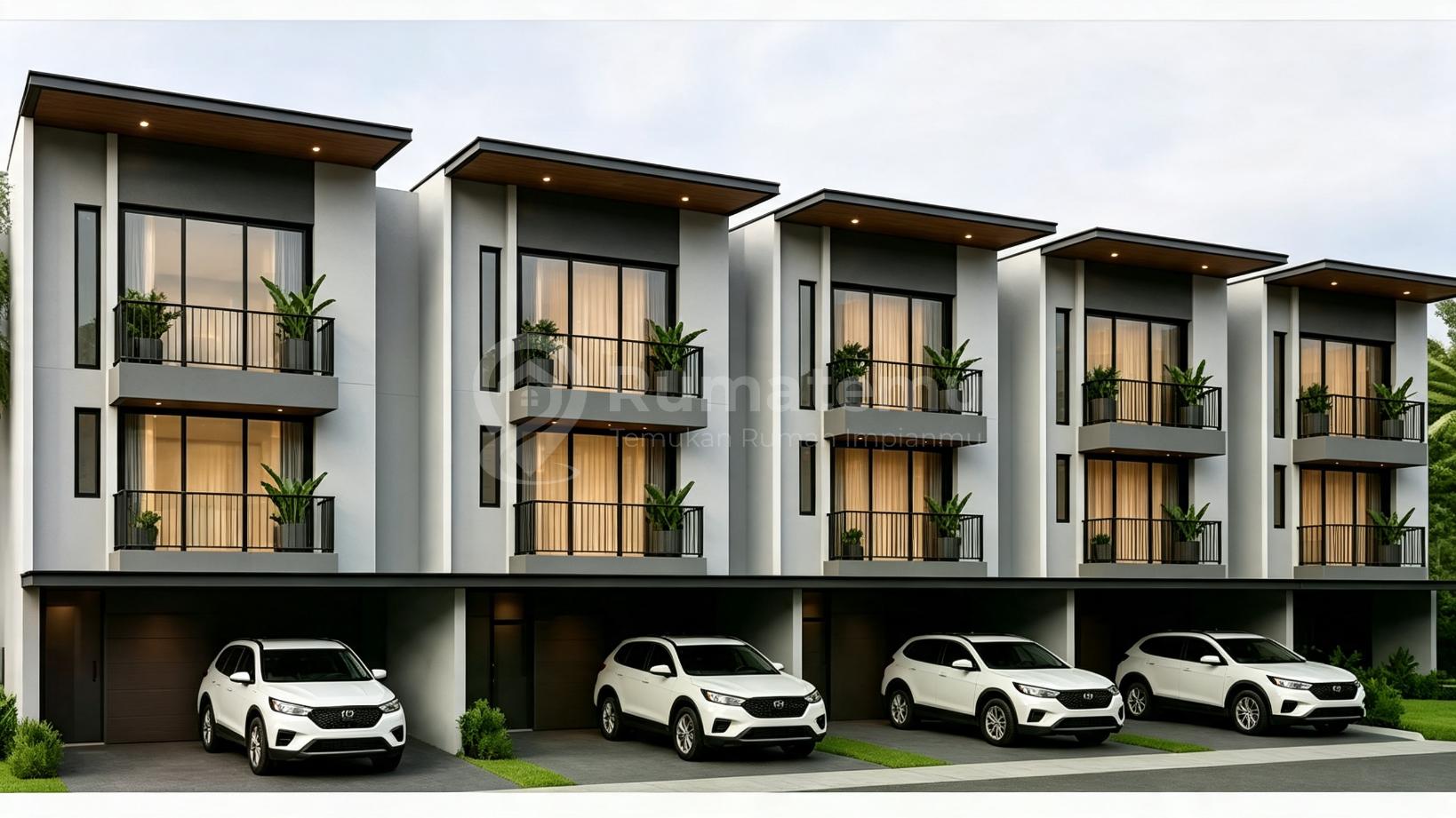 Rumah Baru Dalam Townhouse di Pondok Kelapa