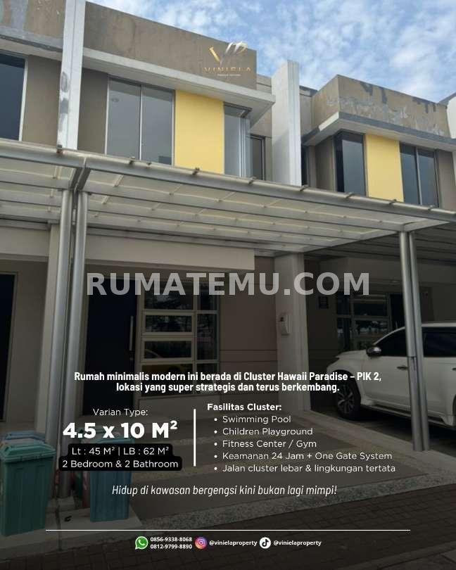 Rumah PIK2 Cluster Hawaii Paradise Uk 4,5x10