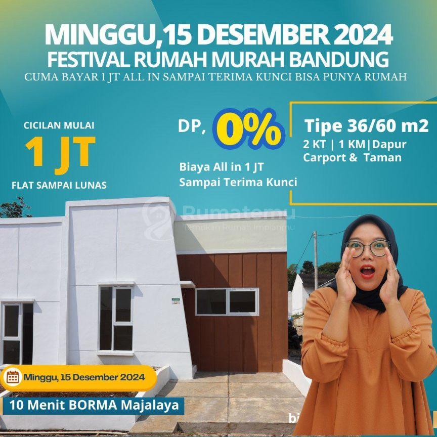 Rumah Subsidi DP 0 Majalaya Bandung Selatan