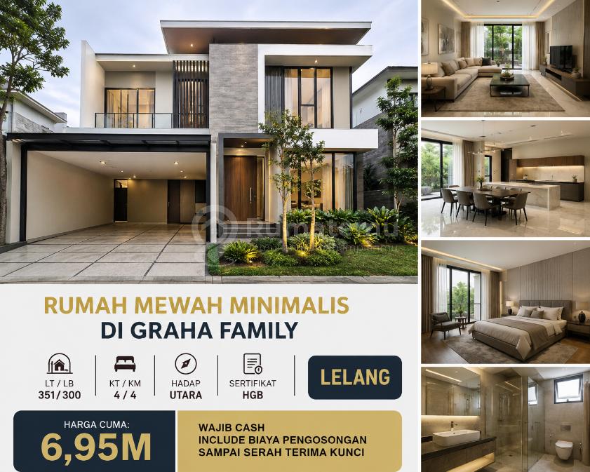 Rumah Graha Family Lelang Bagus