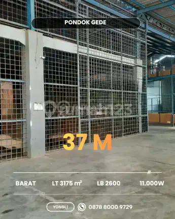 Gudang Operasional Siap Pakai Jatibening Kalimalang