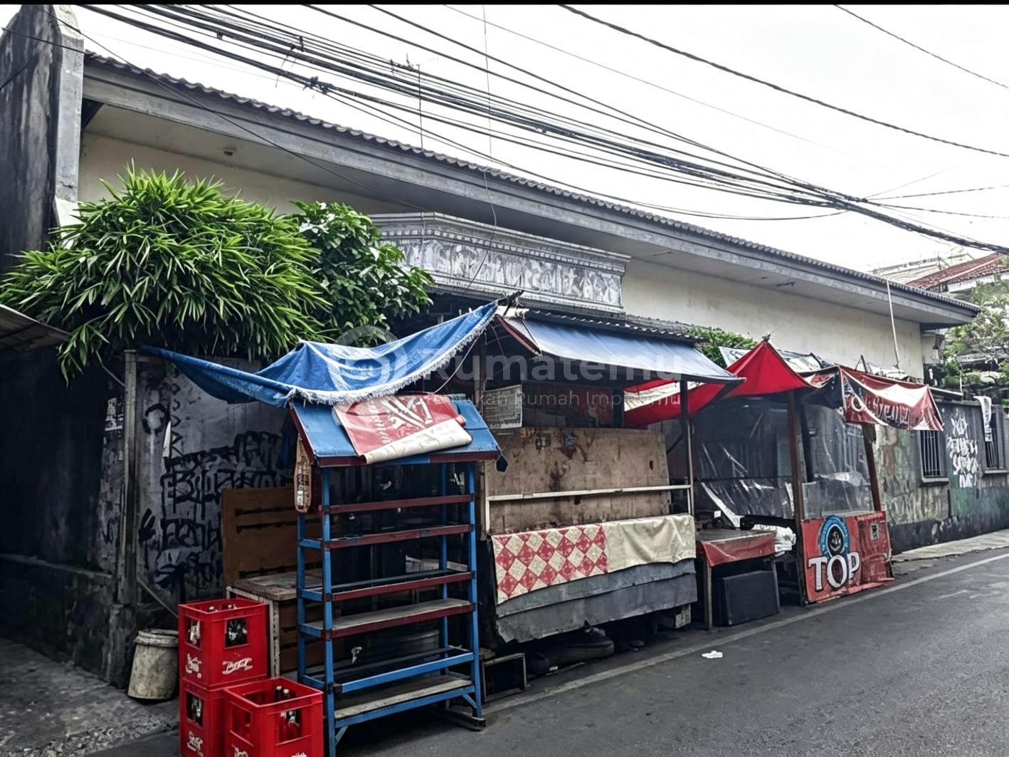 Dijual tanah hunian komplek lama diatasnya ada rumah lama di area Rawa Bunga, Jatinegara