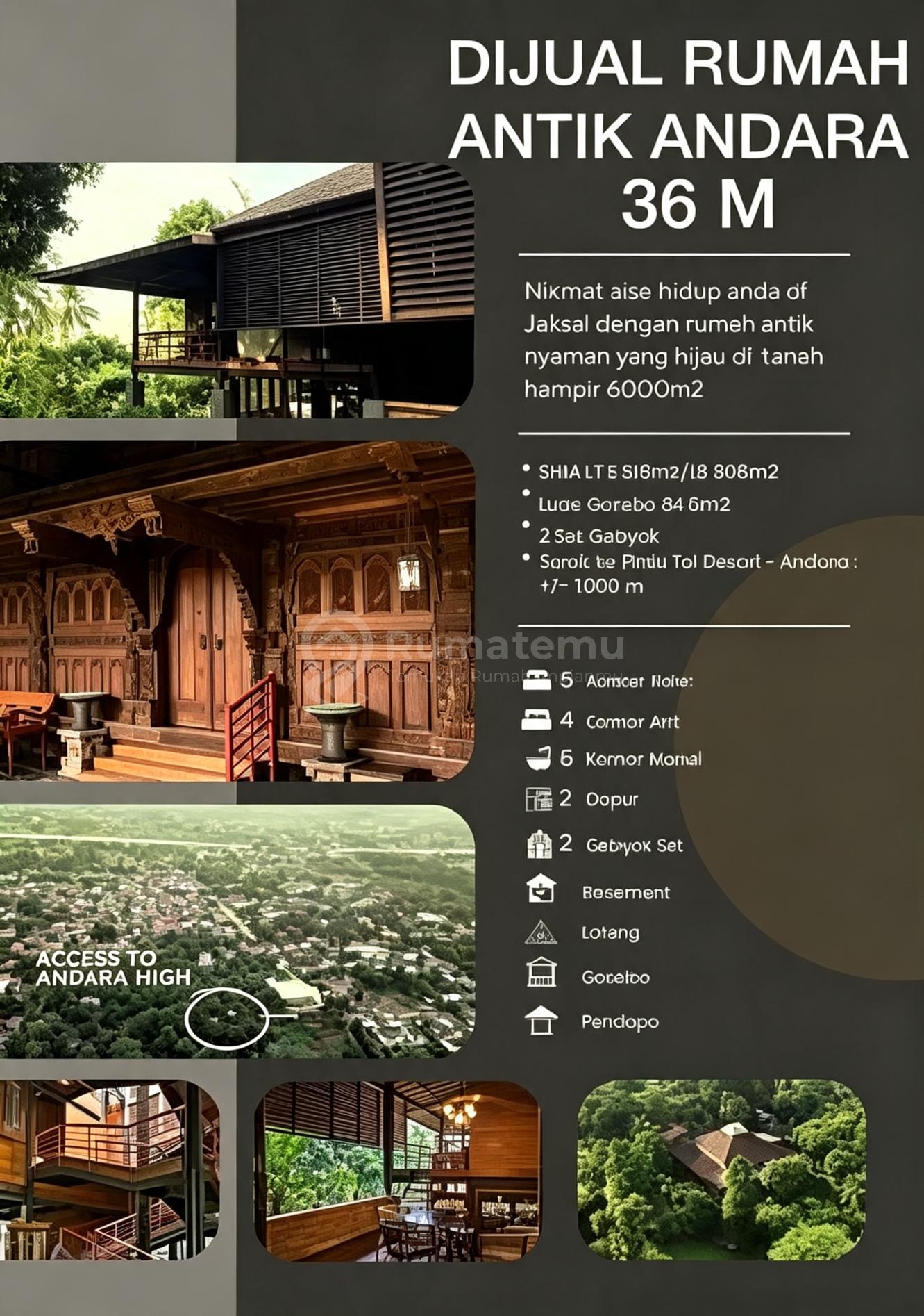 Rumah Antik Di Jagakarsa Jaksel