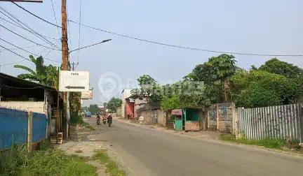 Tanah komersial pinggir jalan cisauk raya
