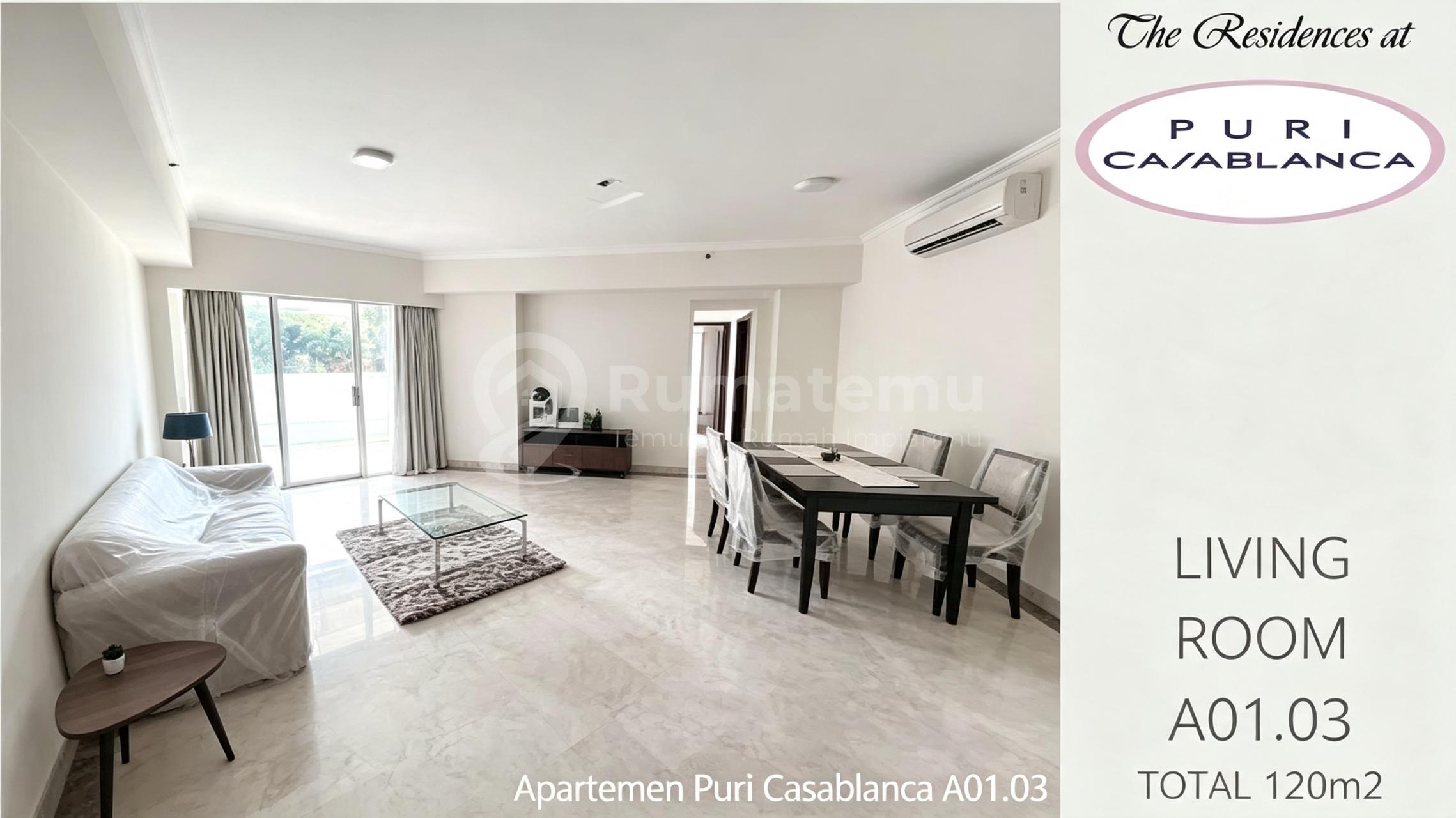 Sewa Apartemen Puri Casablanca, Menteng Dalam, Tebet, Jakarta Selatan