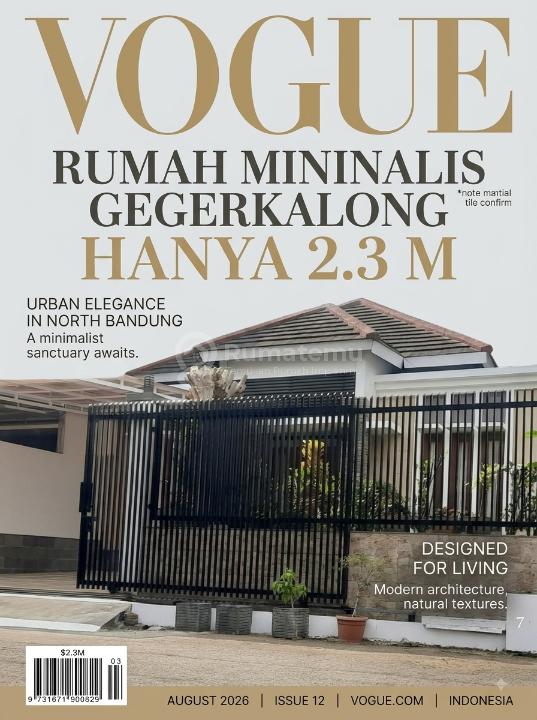 Rumah Mininalis Gegerkalong Dekat Sarijadi Bandung