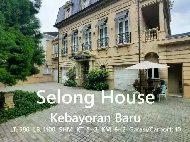For Sale:  Classy House Luxury FRENCH Style, ROOF TOP with The Best View to SCBD (Millions Thousands View), Fulll Marbel Italy, LIFT (elevator)