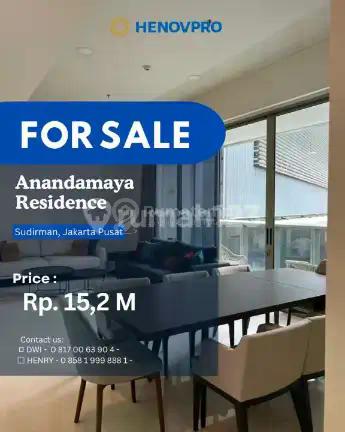 Dijual Cepat Anandamaya Residence Best Unit 3+1Br City View