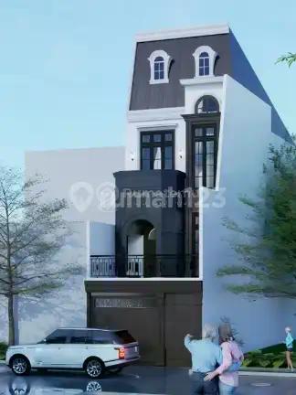 Rumah Baru Design Classic Mewah di Cempaka Putih