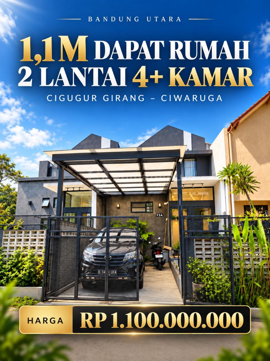 Rumah Cigugut Girang Dekat Cihanjuang Ciwaruga Bandung