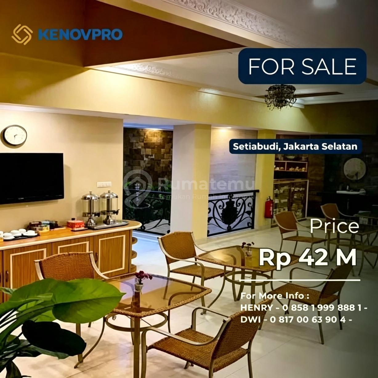 Dijual Cepat Guest House di Setiabudi, Jakarta Selatan