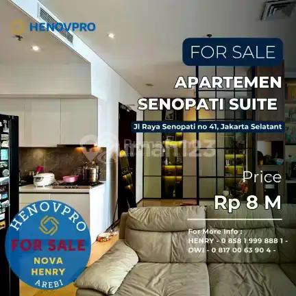 TURUN HARGA Senopati Suites Best View Unit 2+1 BR
