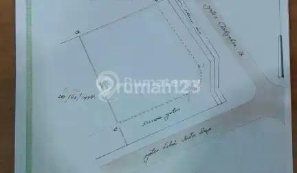 Kavling Hoek Ramai di Lebak Bulus Jaksel