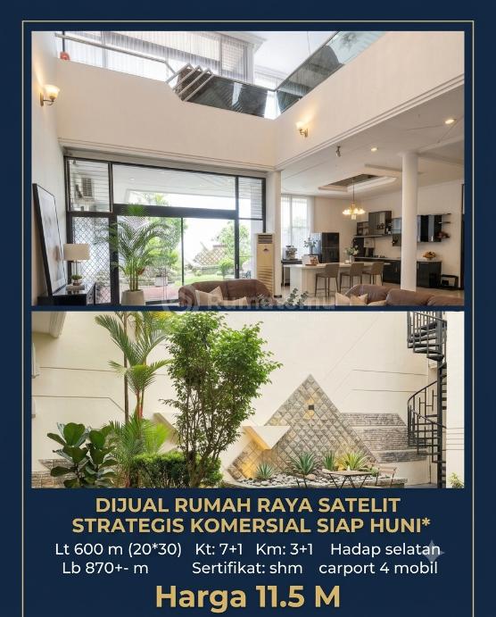 Rumah Mewah di Satelit Surabaya