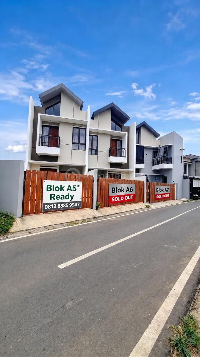 Dijual Rumah 2 Lantai Dekat Serpong BSD, Tangsel LT 69 M2, Pamulang