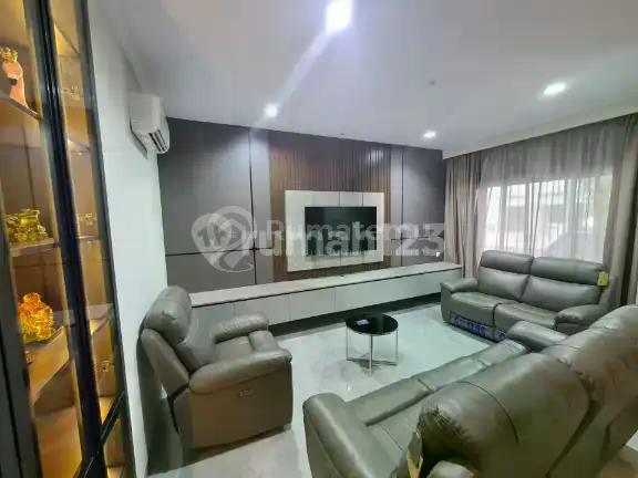 Dijual rumah furnish cakep di flamingo, gading serpong