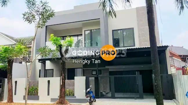 Rumah Bangunan Baru Model Minimalis Modern di Puspita Loka BSD